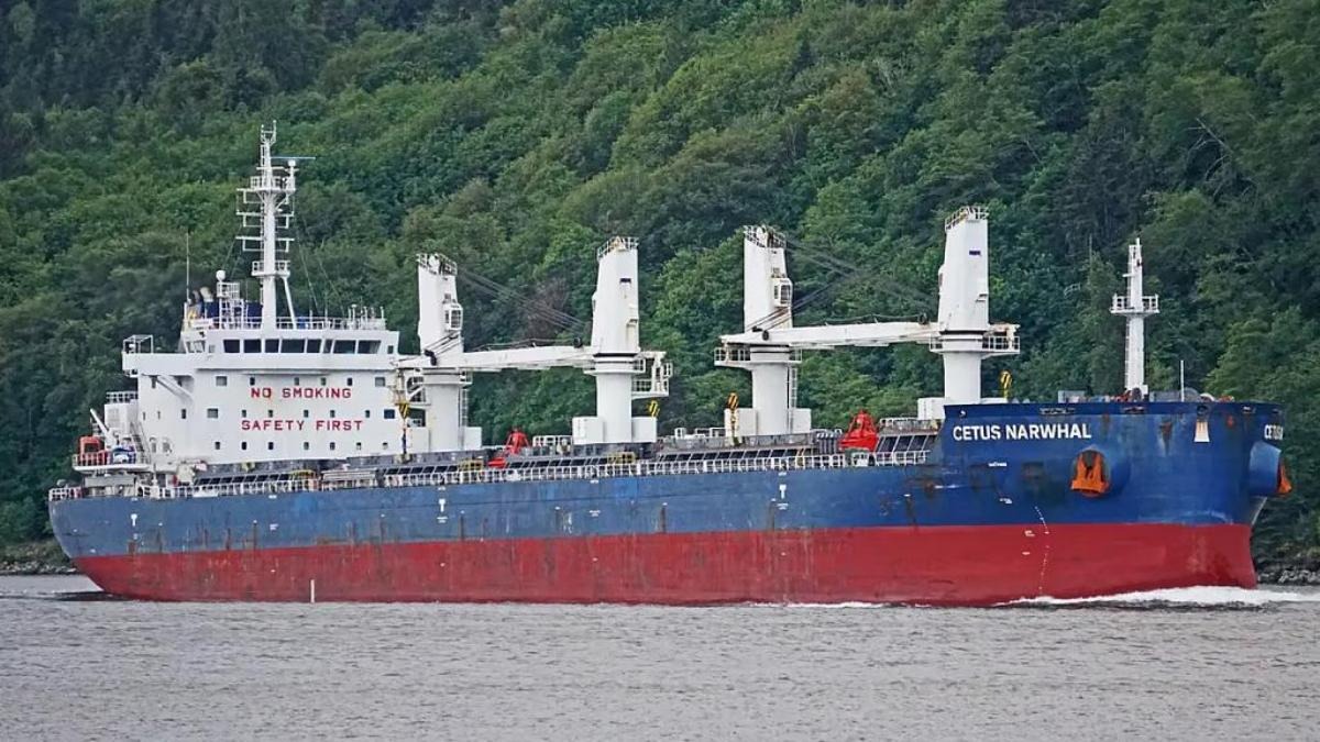 Acidente a bordo de graneleiro termina com morte de contramestre no Pacífico colombiano